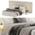 Contemporary Island Bed 2017 Design 3D model small image 2