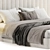 Contemporary Island Bed 2017 Design 3D model small image 4