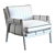 Crate&Barrel Leather Armchair 3D Model 3D model small image 6