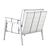 Crate&Barrel Leather Armchair 3D Model 3D model small image 7