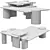 Modern Elegance 3D Coffee Table 3D model small image 3