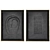 Geometric Relief Artwork Duo 3D model small image 2