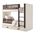 Sonata Double Bunk Bed 3D model small image 1