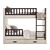 Sonata Double Bunk Bed 3D model small image 2