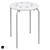 Modern Black Marius Stool Ikea 3D model small image 2