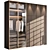 Modern Decor Wardrobe Set 3D model small image 4