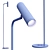 Modern Torris Floor Lamp, 7.9x57.4 3D model small image 3