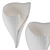 Coastal Charm Shell Wall Sconce 3D model small image 4