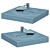 Modern Madera Ameli Sink 60x60 3D model small image 3