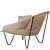 Vincent Sheppard Joe Outdoor Armchair 3D model small image 3