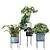 Modern Indoor Plant Set 29 3D model small image 1
