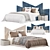 Vitset MMM Bed: Sleek Design 3D model small image 2