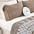 Vitset MMM Bed: Sleek Design 3D model small image 5