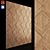 Exported Wooden Wall Panel with Texture 3D model small image 7