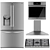 LG Kitchen Appliance Models - 3D Product Files 3D model small image 1