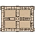 Regal Silk Wool Hand-Knotted Rug 3D model small image 2