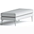 Modern Andes Bench by West Elm 3D model small image 2