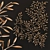 Cazarina Willow Metal Wall Decor 3D model small image 1