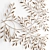 Cazarina Willow Metal Wall Decor 3D model small image 3