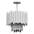 Elegant Syrie White Chandelier 3D model small image 3