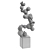 Modern Floor Lamp 3D Model 3D model small image 3