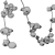 Modern 3D Flushmount Light Fixture 3D model small image 3