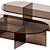 Sestante Glass Coffee Table Elegance 3D model small image 2