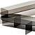 Sestante Glass Coffee Table Elegance 3D model small image 3