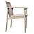Sleek David Dining Armchair 3D model small image 3