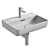 Laufen Pro S White Washbasin 3D model small image 3