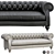 Elegant Baxter Diana Chester Sofa 3D model small image 1