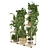 Premium Plant Collection Stand Decor 3D model small image 5