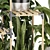 Premium Plant Collection Stand Decor 3D model small image 6