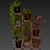 Premium Plant Collection Stand Decor 3D model small image 7