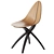 Sleek Edaha Chair for Modern Interiors 3D model small image 2
