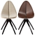 Sleek Edaha Chair for Modern Interiors 3D model small image 6