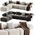 Annud OFFO Modular Sofa 5-in-1 3D model small image 3