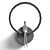 Glowing Figure LED Wall Light 3D model small image 4