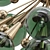 Sputnik Green Glass Chandelier 3D model small image 2