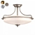 Quoizel Griffin Ceiling Light Fixture 3D model small image 1