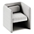 Modern Fabric Armchair by IBEBI 3D model small image 6