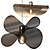 European Pendant Lamp Vray / Corona 3D model small image 2