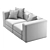 Modular JÄTTEBO Sofa Collection 3D model small image 7