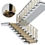 Neoclassical Staircase 5 | 3D Model 3D model small image 1