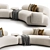 Modern Modular Sofa Design 3D model small image 2