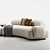 Modern Modular Sofa Design 3D model small image 4