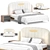 Modern Floating King Bed Homary 3D model small image 4