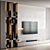 Samsung TV Wall Mountable Stand 3D model small image 2