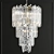 Exquisite Three-Tier Chandelier Beauty 3D model small image 3