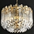 Elegant Adele Wide Drum Chandelier 3D model small image 2